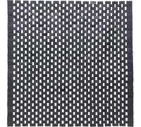Sealskin Woodblock Alfombra de baño 60x60 cm Teca Negro