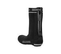 Sealskinz Caston Cubrezapatilla de Ciclismo para Todas Las Estaciones, Unisex, Suela Abierta, Negro, XL