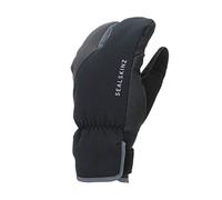 SEALSKINZ - Guantes de Ciclismo para Hombre (Impermeables), Hombre, Color Negro/Gris, tamaño Small