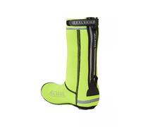 Sealskinz Hempton Cubrezapatilla de Ciclismo para Todas Las Estaciones, Unisex, Suela Cerrada, Amarillo neón, L