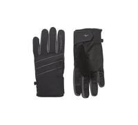 SEALSKINZ Lyng - Guantes impermeables para hombre, para todo tipo de clima, con sistema Fusion Control, color negro y gris, talla L