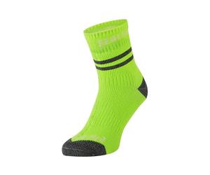SEALSKINZ Mautby - Calcetines impermeables hasta el tobillo para clima cálido con Hydrostop, amarillo neón, talla S, Neon Yellow, S