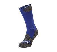 Sealskinz Raynham Calcetín de media caña impermeable para todas las estaciones, azul regio/gris piedra, S