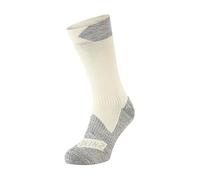 Sealskinz Raynham Calcetín de media caña impermeable para todas las estaciones, beis/gris piedra, L