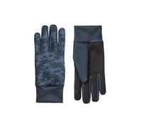 Sealskinz Ryston Guante para tiempo frío de nanotejido polar, repelente al agua, con estampado táctico, azul marino, S