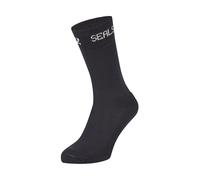 SEALSKINZ Suffield Solo Merino Sock | Calcetines no impermeables | Azul marino | Mediano, azul marino, M