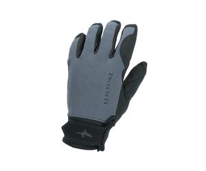 SealSkinz Unisex Waterproof All Weather Glove, Grey/Black, S
