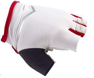 SealSkinz Ventoux - Guantes, No, No, Guantes, Unisex, Color White/Red, tamaño Mediano