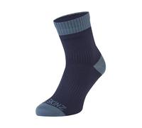 SEALSKINZ Waterproof Warm Weather Ankle Length Sock Calcetines unisex para adultos, azul marino, M