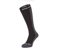 SEALSKINZ Worstead - Calcetines unisex impermeables con forro de lana merina, longitud hasta la rodilla, para exteriores, esquí y senderismo de invierno, liberan calor y humedad
