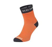 SEALSKINZ Wretham - Calcetines impermeables para clima cálido hasta el tobillo, color naranja, talla XL, naranja, XL