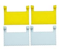 Seam Gauge, Clip on Edge Guide, 2.24x1.54 Inches Measuring Tool for Crafting, Edge Finishing, Hemming, Stitching, Quilting, Needle, 3d Printing, Lightweight, Precise, Easy to Use