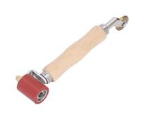 Seam Roller,40mm Double End Silicone Seam Roller with 6mm Brass Detail Roller Smoothing Seam Roller Tool for PVC TPO EPDM Single Ply Roofing Tape
