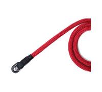 seam strap Cable de cámara - nylon con cuero protector Rojo 110 cm