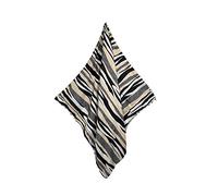 Seamar Kikoy Summer con Pon Pon 90 x 160 cm Toalla de playa doble - Toalla pareo playa (cebra)