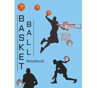 SeaMeWrite Basketball Notebook: Notebook. Journal. Study book. 100 Pages. Wide ruled/lined. Back to School. 8.5 x 11 inches (close to A4 size)