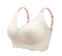 Seamless Bra Women's Jelly Gel Shaping All Day Tender Care for Women, Rose Gold, M(Rose Gold,L)