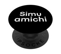 Seamos Amigos Divertida Palabra Corsa PopSockets PopGrip Adhesivo