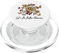 Seamos Mejores Humanos Floral Motivacional PopSockets PopGrip para MagSafe