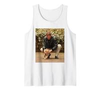 Sean Bean Sharpe Actor de Juego de Tronos con Lion Cub Camiseta sin Mangas