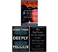 Sean Carroll Collection 3 Books Set (The Biggest Ideas in the Universe 1 Space Time and Motion [Hardcover], Something Deeply Hidden, The Big Picture)