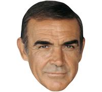 Sean Connery (80s) Big Head. Máscara más grande que la vida.