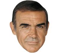 Sean Connery (80s) Mascaras de Personajes Famosos, Caras de Carton