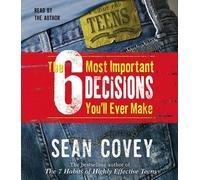 Sean Covey The 6 Most Important Decisions You'll Ever Mak (CD) (Importación USA)