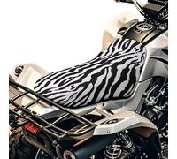 SEANATIVE Zebra Stripes - Funda para asiento de cuatrimoto impermeable, antideslizante, universal, de cuatro ruedas, cojín de asiento de pasajero, protector acolchado transpirable