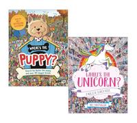 Search and Find Activity Collection 2 Books Set by Paul Moran (Where's the Puppy? & Where's the Unicorn?)