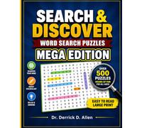 Search & Discover: Word Search Puzzles, Mega Edition (Tigers Level Up Word Puzzle Series)