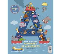Search & Find Alphabet of Alphabets and Number of Numbers: Look & Find Games and Activities for Children