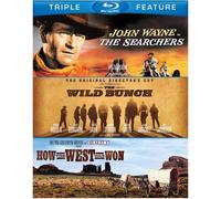 Searchers / Wild Bunch / How the West Was Won (Tripl (Blu-ray) (Importación USA)