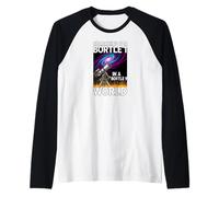 Searching For Bortle 1 Astronomy Stargazing Dark Sky Funny Camiseta Manga Raglan