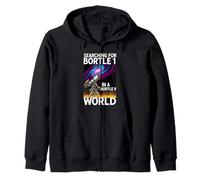 Searching For Bortle 1 Astronomy Stargazing Dark Sky Funny Sudadera con Capucha