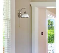 Searchlight Aplique American Diner, latón antiguo