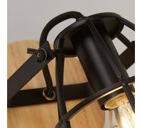 Searchlight Aplique Cage II con pantalla de rejilla