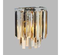 Searchlight Aplique Clarissa con prismas de cristal