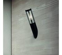 Searchlight Aplique de exterior Batton, IP44, negro, metal, E27