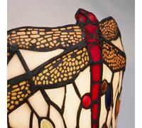 Searchlight Aplique de pared Dragonfly estilo Tiffany