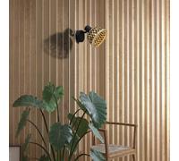 Searchlight Aplique de pared Lance, bambú