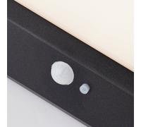 Searchlight Aplique LED para exterior 67418BK