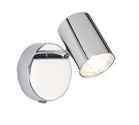 Searchlight Aplique LED Rollo, cromo con interruptor True