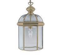 Searchlight Bella lámpara colgante ARLIND, latón envejecido