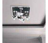 Searchlight Foco de techo ajustable LATISA, 4 brazos