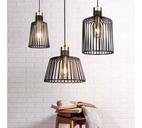 Searchlight Lámpara colgante Bird de metal, Ø 30 cm