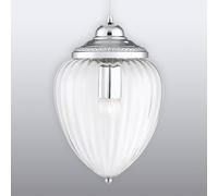 Searchlight Lámpara colgante de vidrio Pendants con estrías