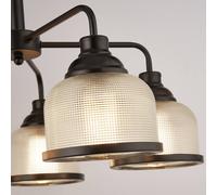 Searchlight Lámpara colgante Highworth, 5 luces