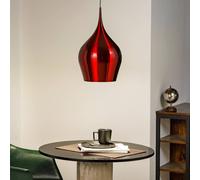 Searchlight Lámpara colgante Vibrant color vino tinto