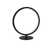 Searchlight Lámpara de mesa LED Cirque, negra, metal, 33 cm de altura EC:EPREL:925204